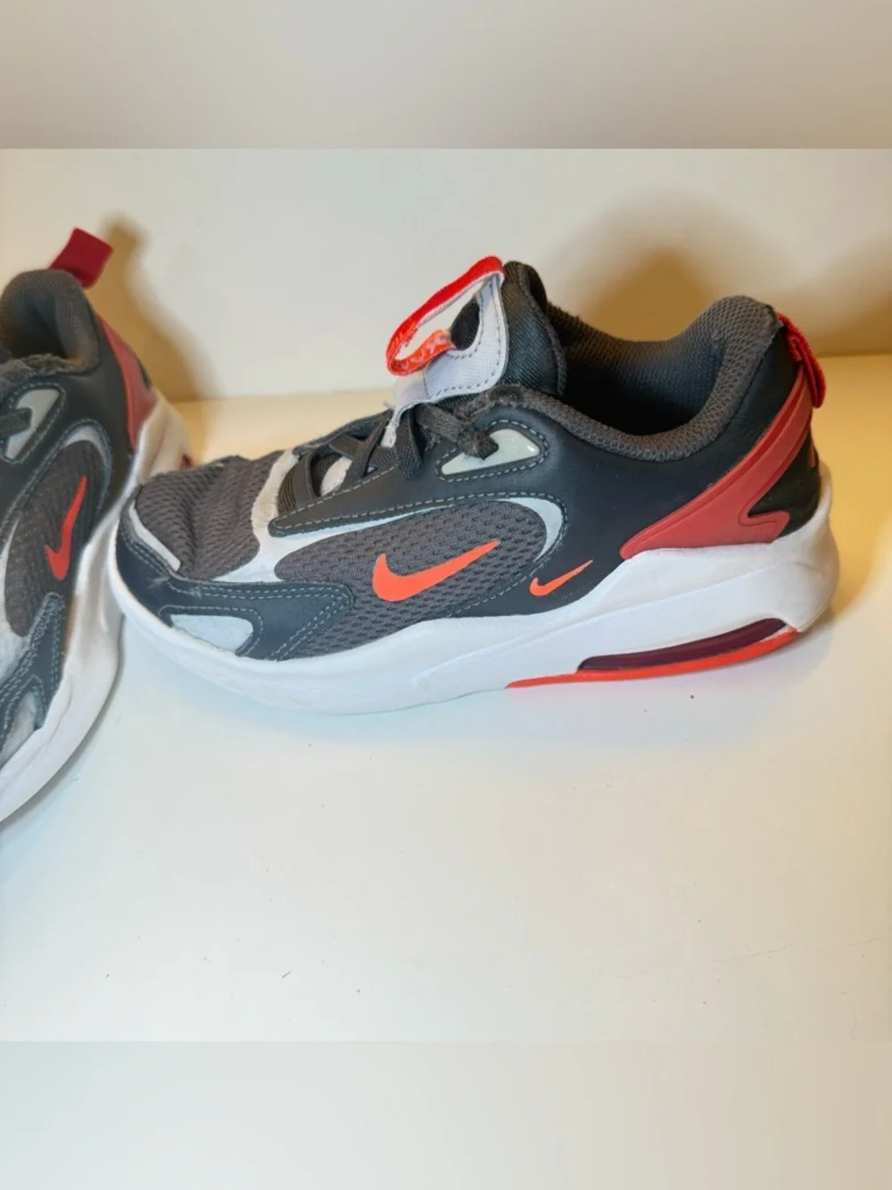 Nike Black and Red Youth Running Shoes